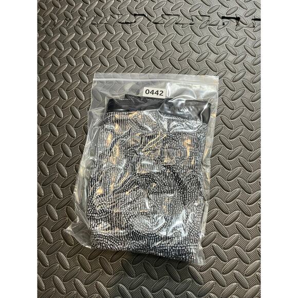 Lululemon Rise & Shine‎ Trouser Women’s Size 8 Bead Envy Silver Spoon Black Pant - Picture 7 of 7